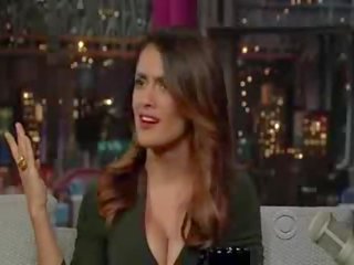 Salma hayek - letterman mov