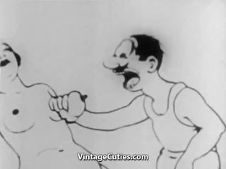 Rough xxx film clip in a Wild Cartoon