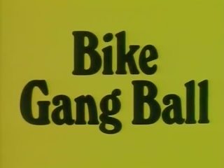 Rétro cochon vidéo bike gang balle