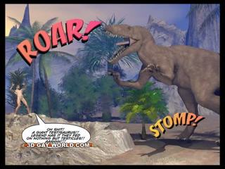 Cretaceous καβλί 3d γκέι κομικ sci-fi x βαθμολογήθηκε ταινία ιστορία